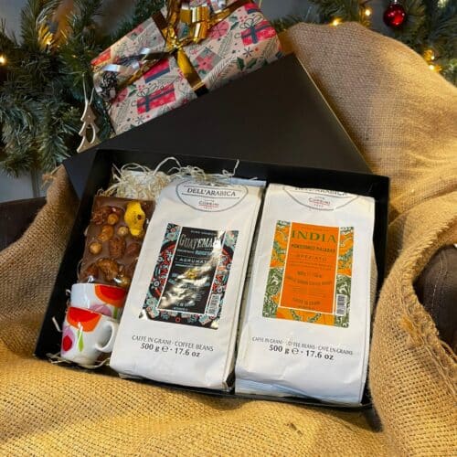 Feestdagen koffie cadeaupakket