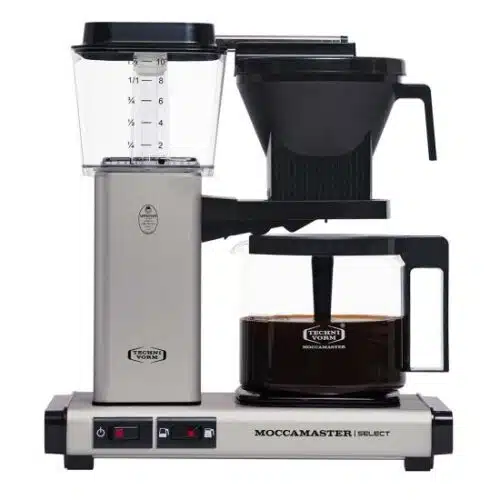 Moccamaster matt zilver
